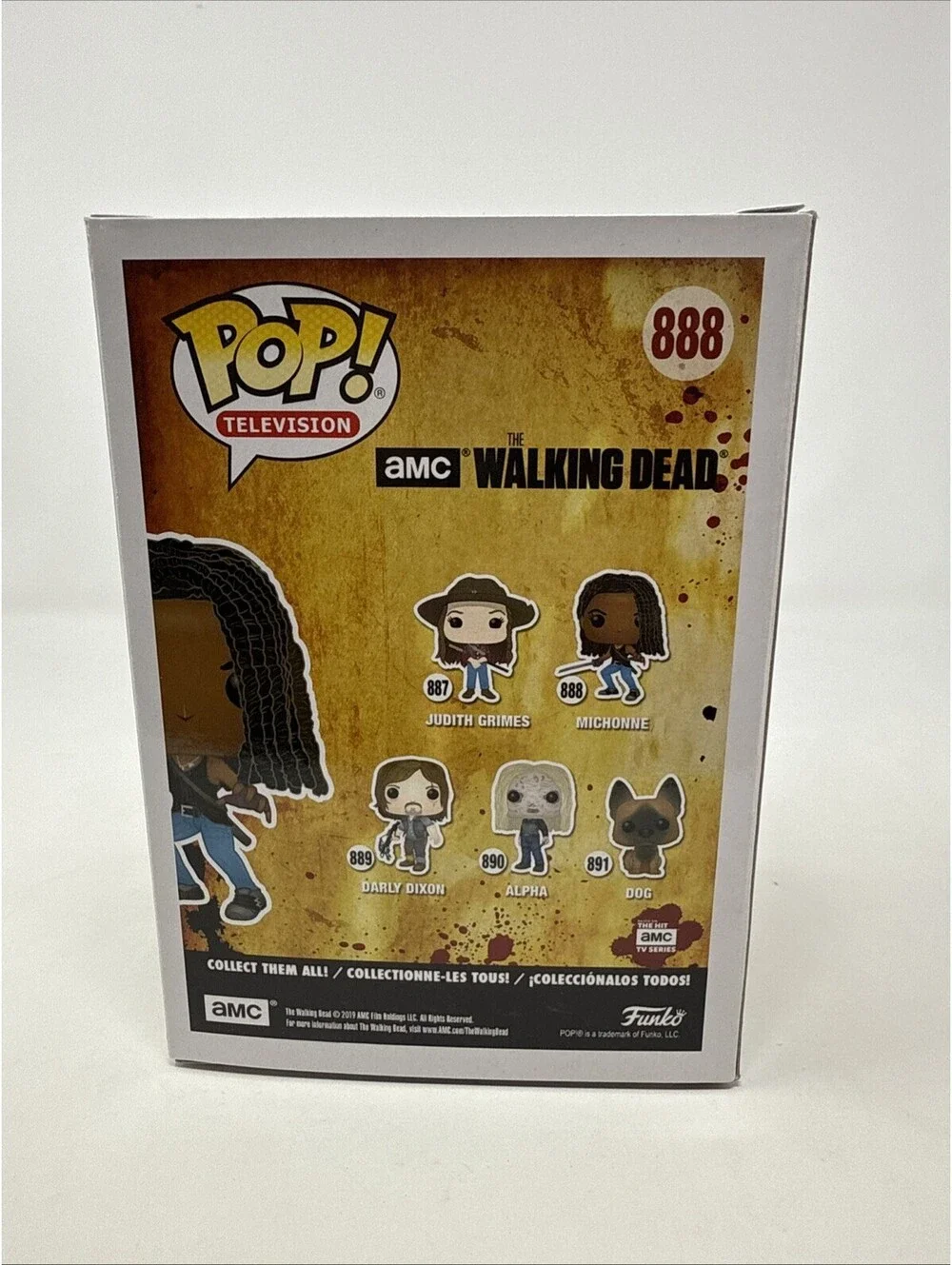Funko Pop! Television Walking Dead Michonne #888 Vinyl Figure